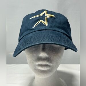 Houston Astros '47 Brand Hat Navy Blue Cooperstown Shooting Star Adjustable Cap